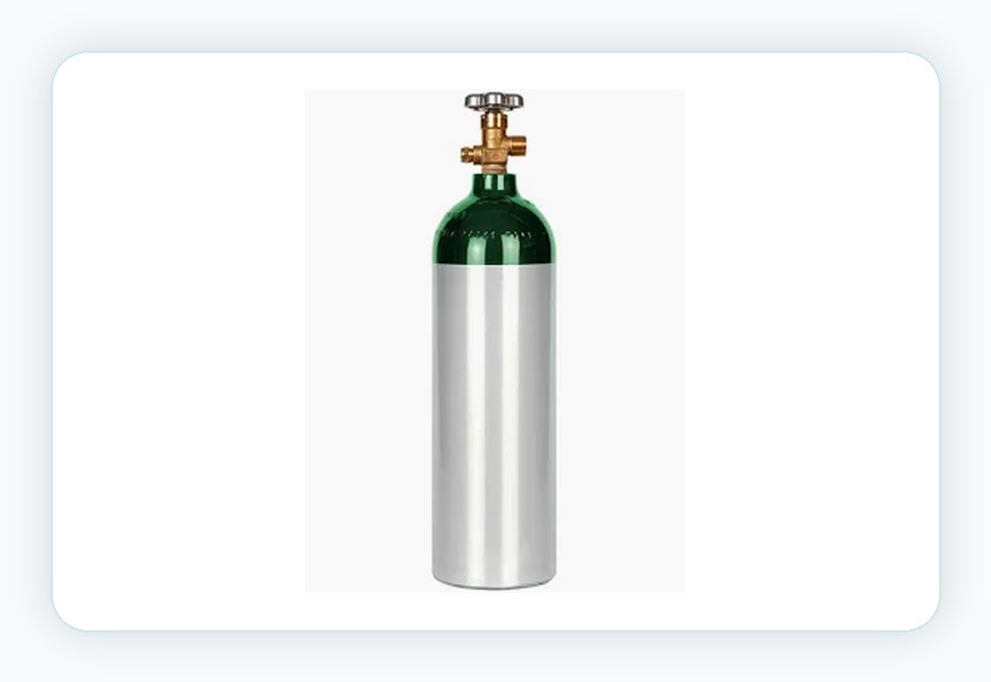 Large K bottle high-pressure storage cylinder